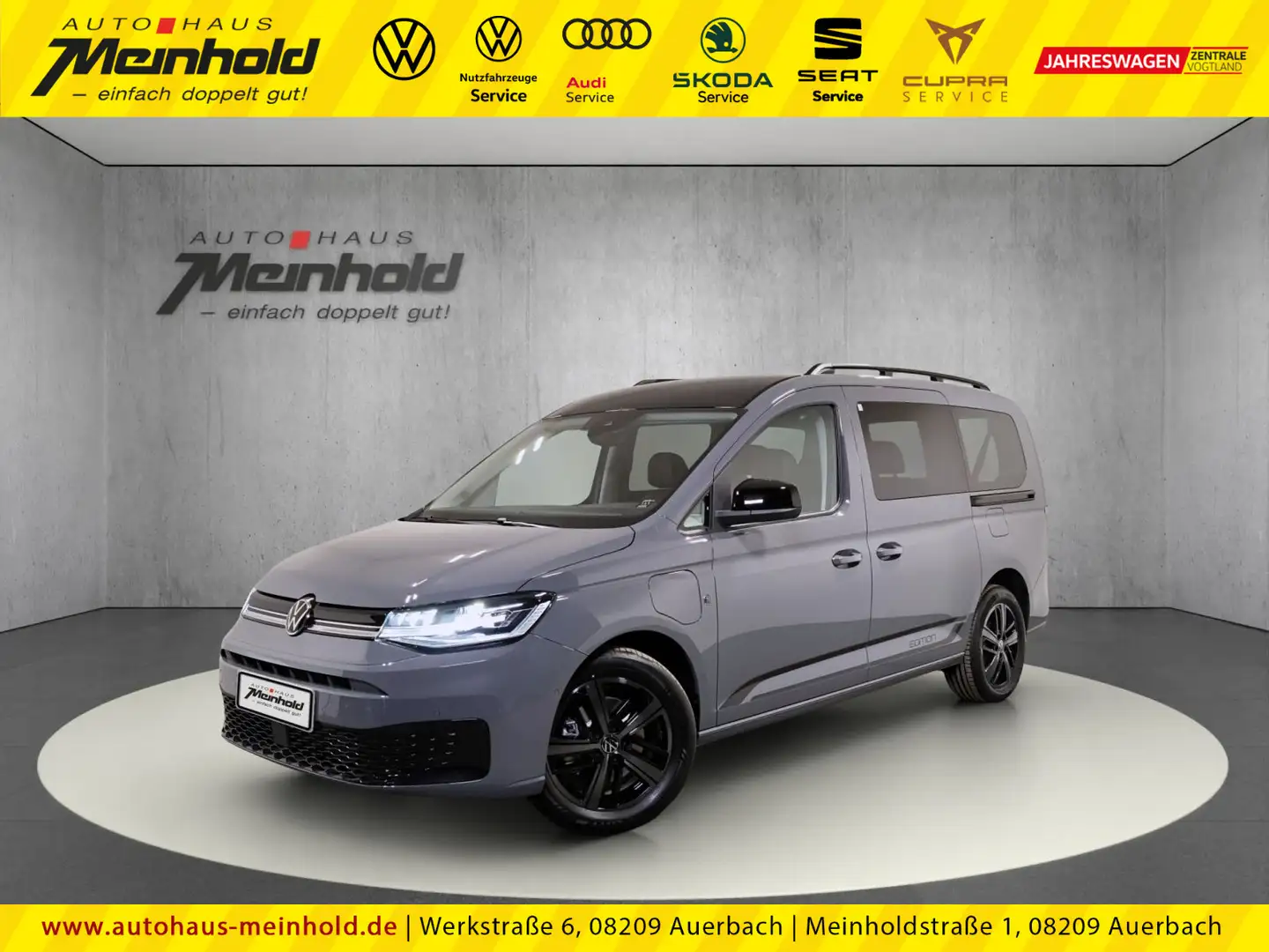 Volkswagen Caddy 1.5 TSI eHybrid DSG Edition, AHK, LED Grau - 1