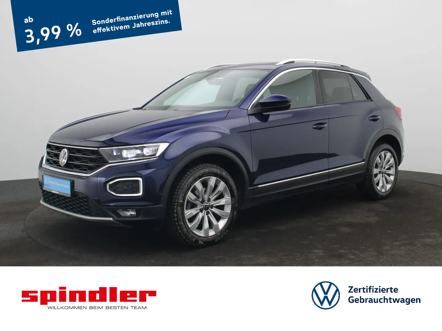 Volkswagen T-Roc Sport 1.5 TSI DSG / Navi, Pano, AHK, LED Blau - 1