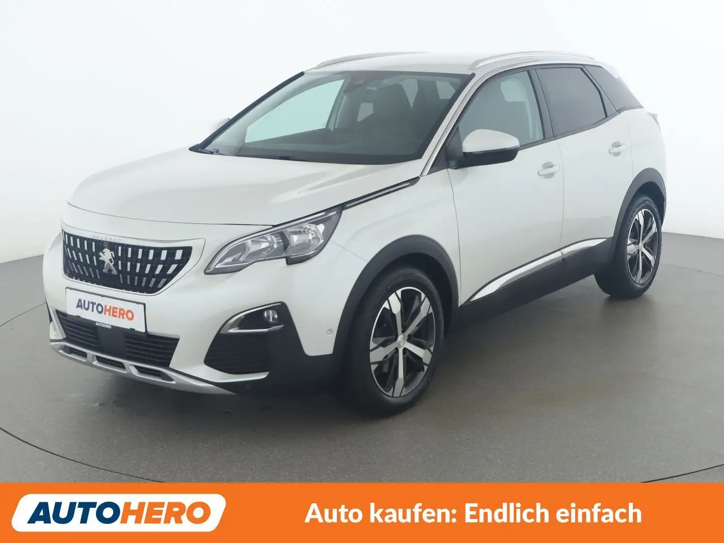 Peugeot 3008 1.6 Blue-HDi Allure Weiß - 1