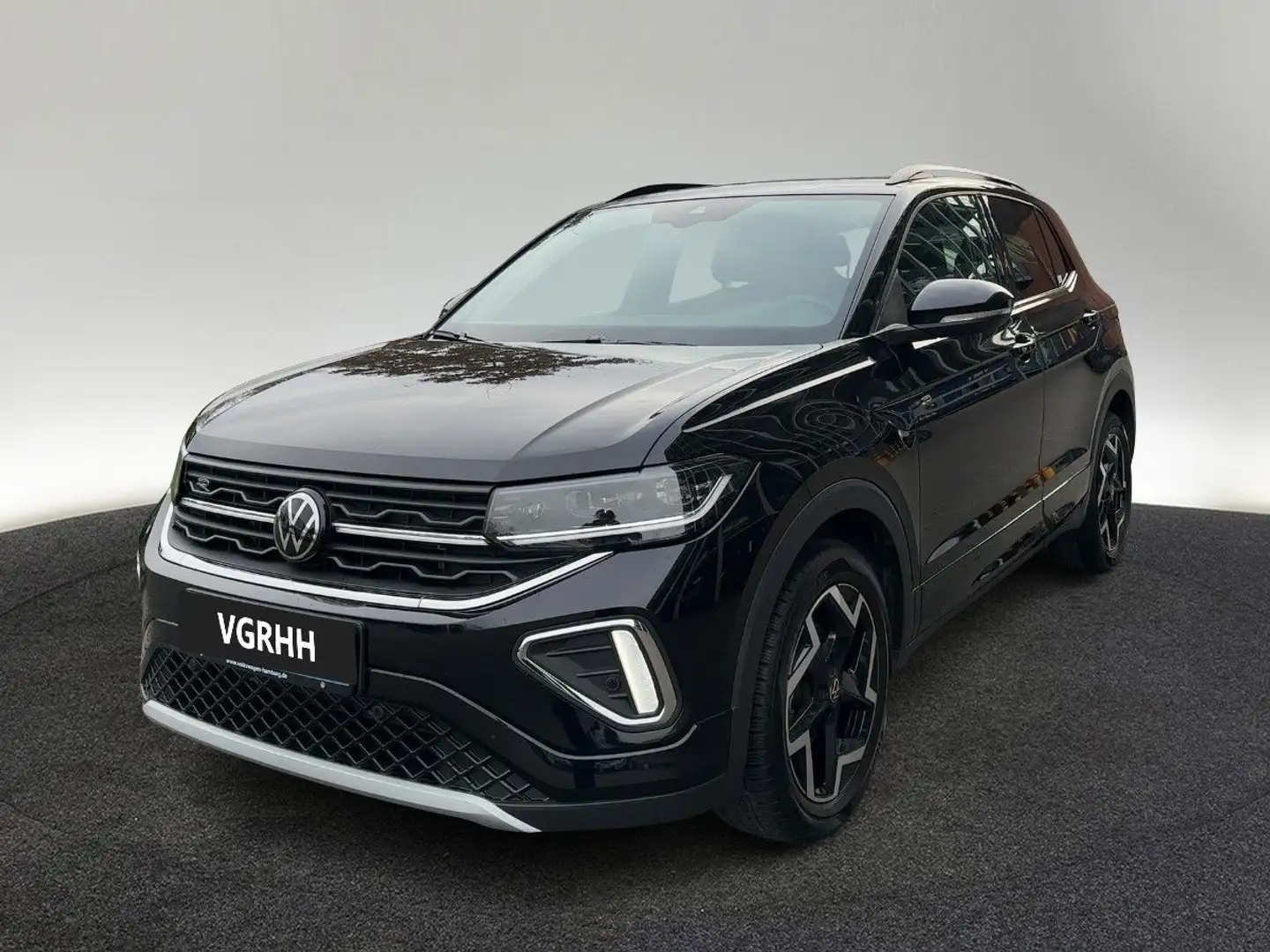 Volkswagen T-Cross 1.5 TSI R-Line DSG AHK Navi Rückf.kamera Schwarz - 2