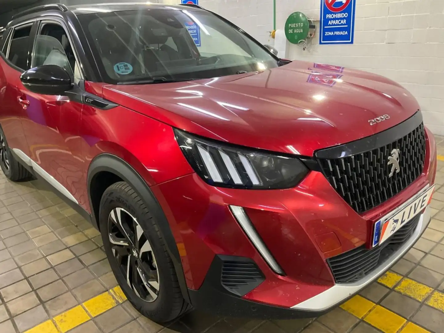Peugeot 2008 1.2 PureTech S&S GT Pack EAT8 130 Rouge - 1