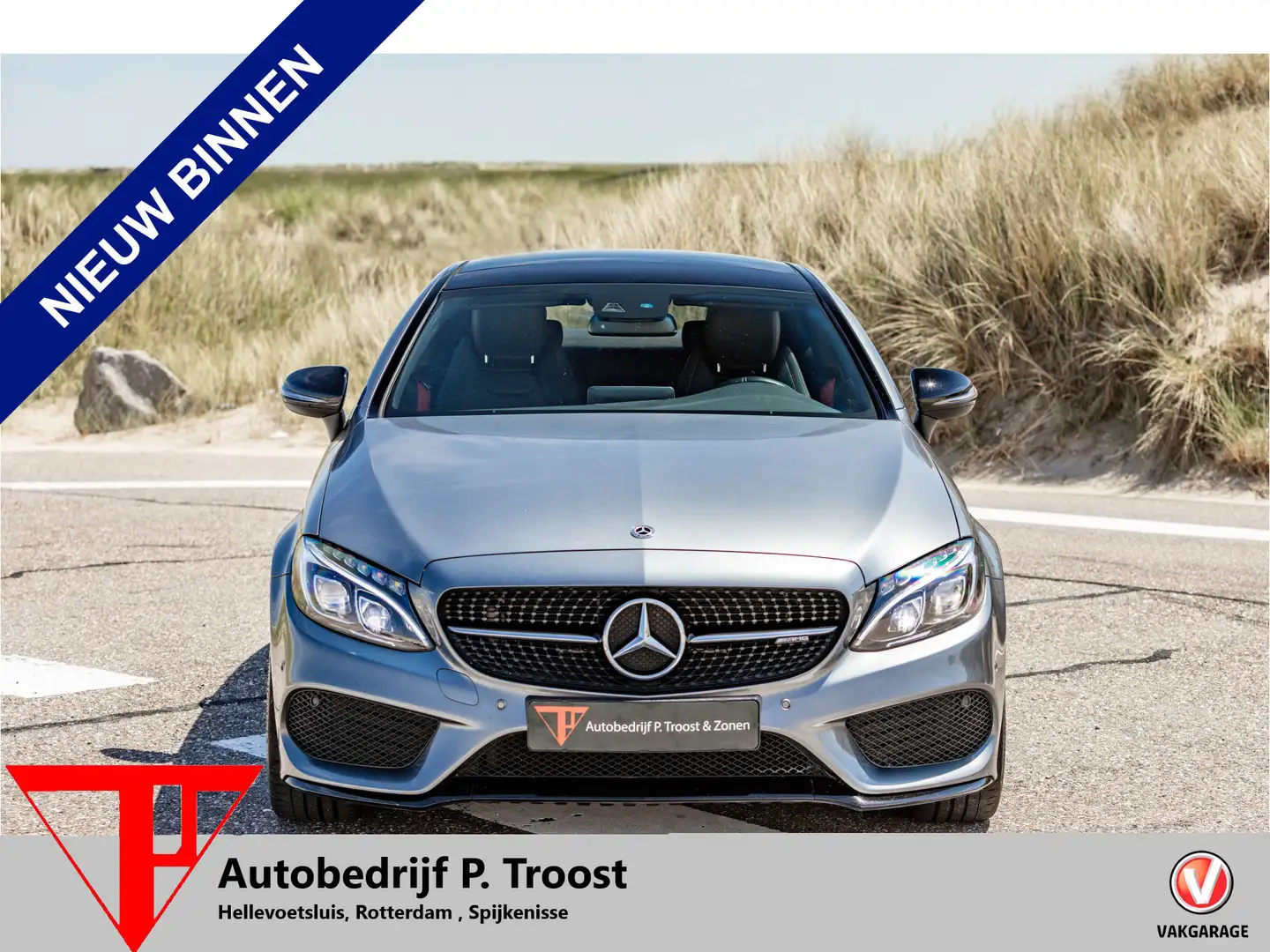 Mercedes-Benz C 43 AMG Coupé 4MATIC Night edition Orig. Nederlands/Dealer Grijs - 1