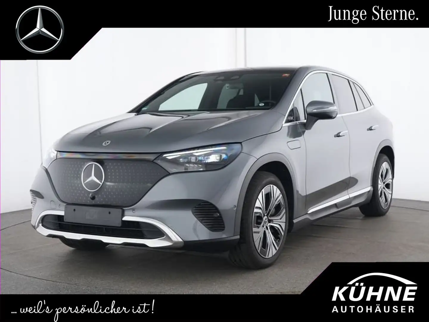 Mercedes-Benz EQE SUV EQE 300 SUV AHK+4xSHZ+22kW+360°+Service+Digi+20" Grau - 1