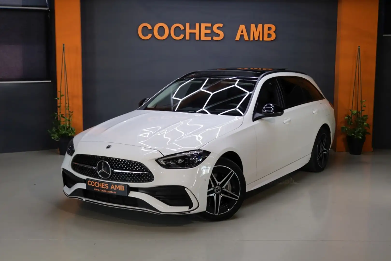 Mercedes-Benz C 300 Estate 300e 9G-Tronic Blanco - 1