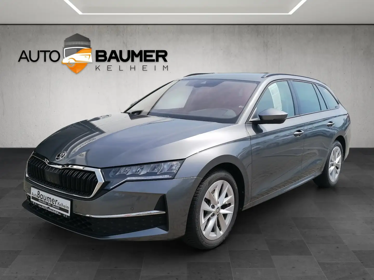 Skoda Octavia Combi 1.5 TSI Selection DSG elHK Gris - 1