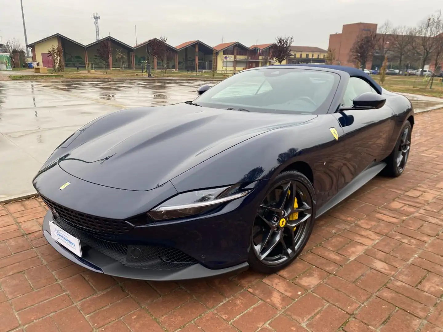 Ferrari Roma Spider UFFICIALE ITALIA-BOLLO E SUPER BOLLO 10/26 Blue - 1