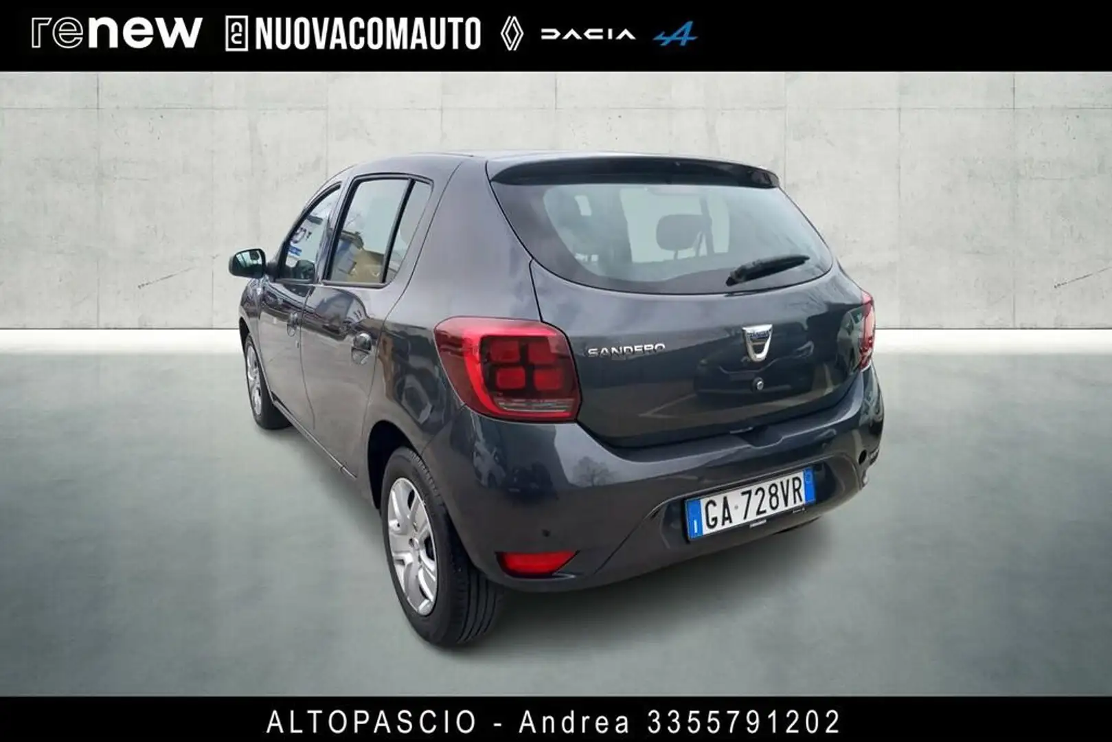 Dacia Sandero 1.0 sce Streetway Comfort s&s 75cv my19 Grigio - 2