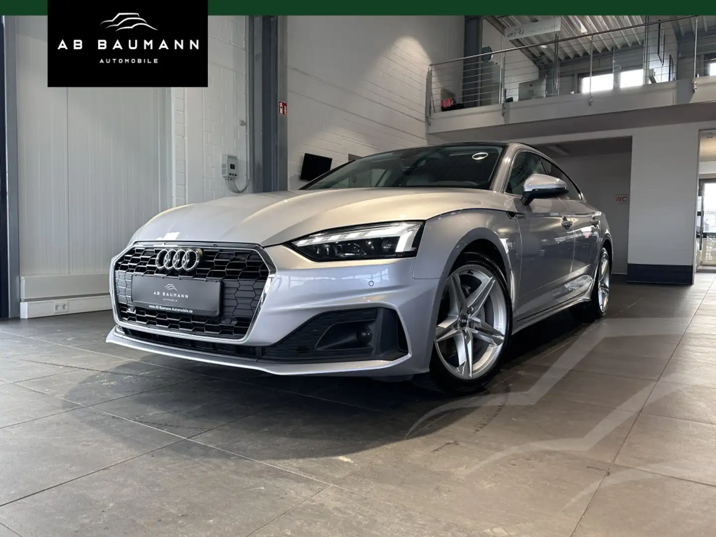 Audi A5 40TDI Sportback *PANO, RFK, DAB, MATRIX* Silber - 1