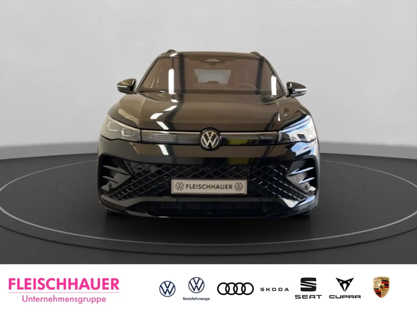 Volkswagen Tiguan R-Line BlackStyle Allrad Leder LED HUD Navi AHK Pa Noir - 2
