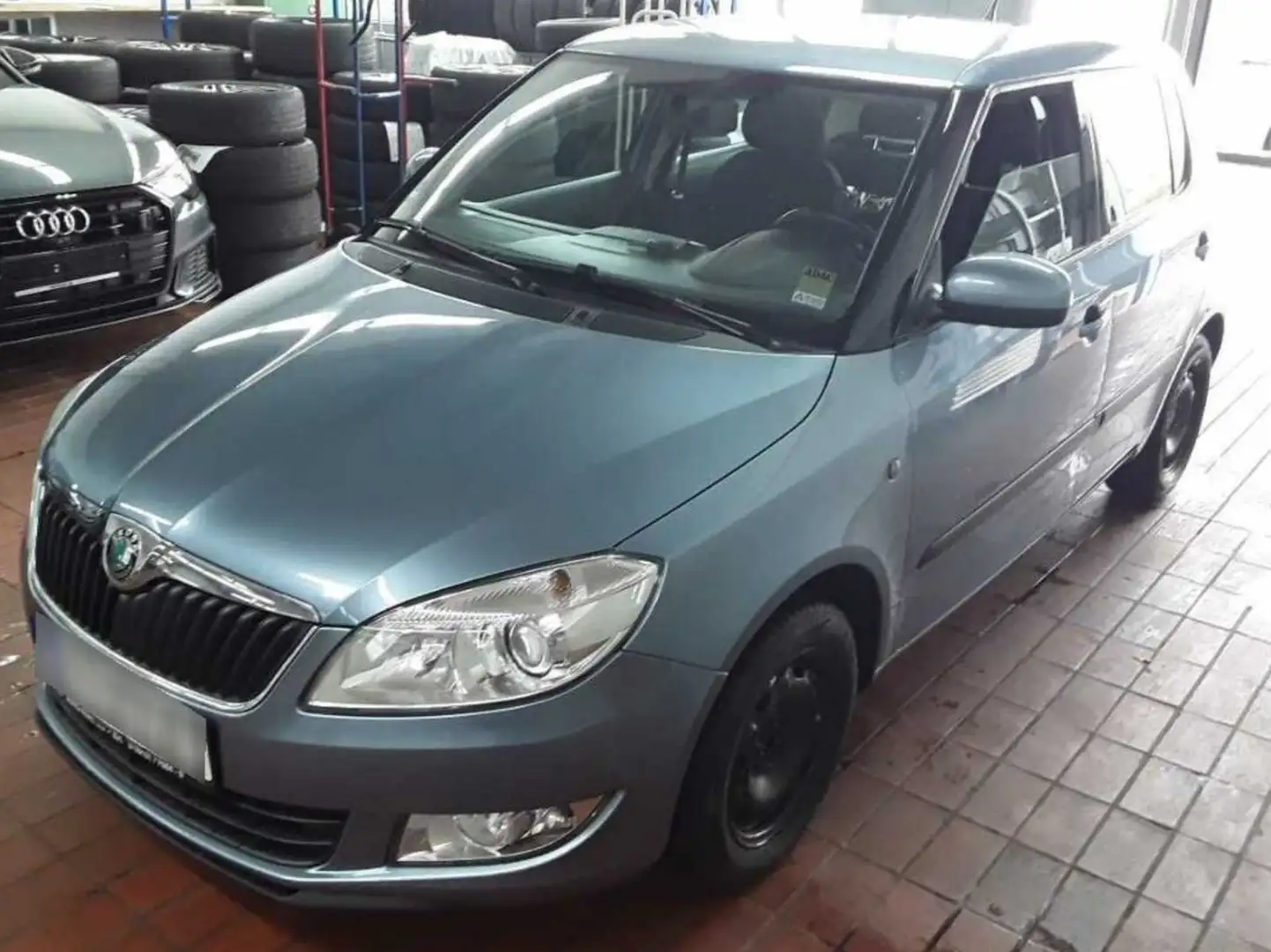 Skoda Fabia Elegance Klima,PDC Blau - 1
