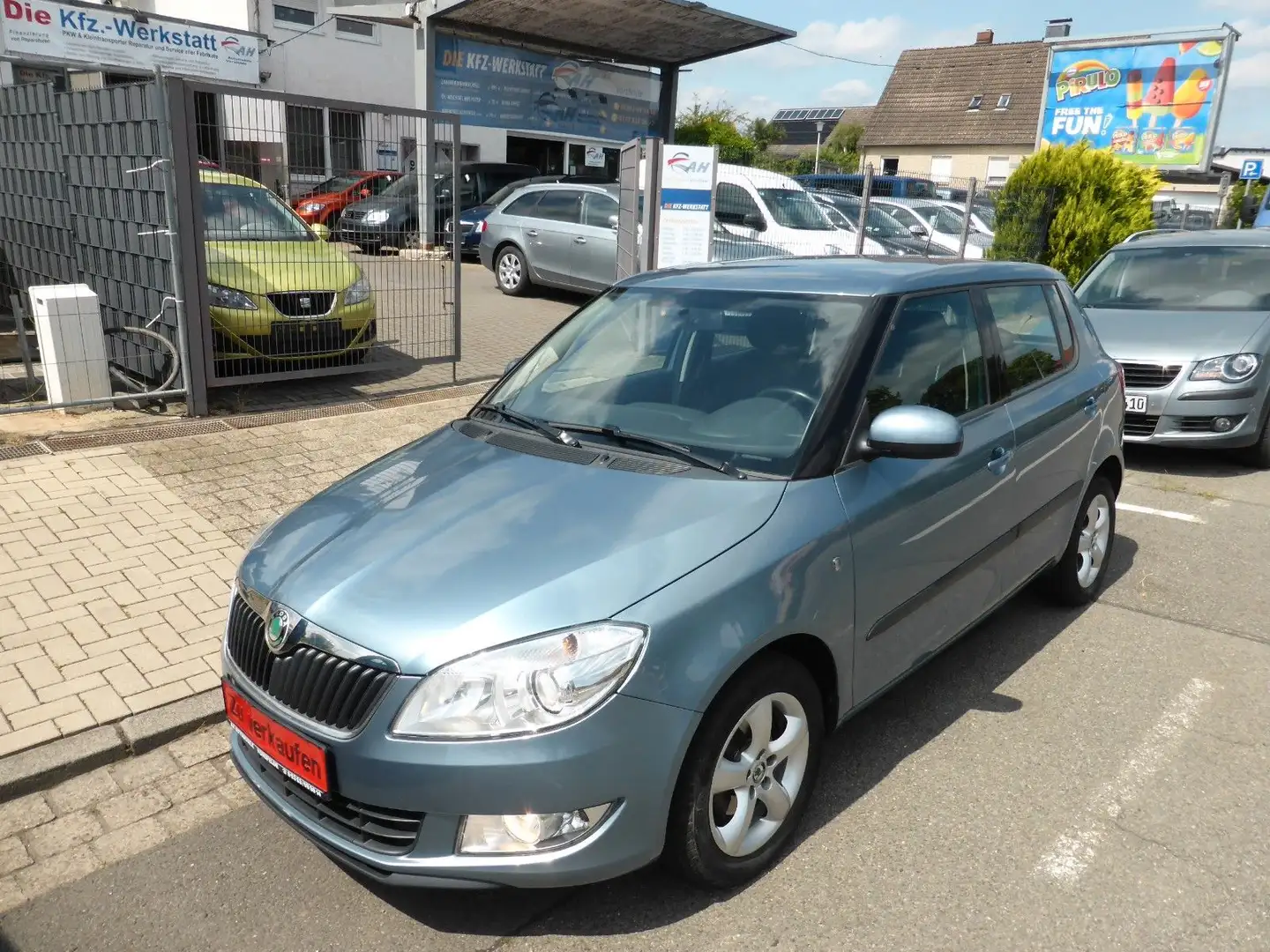 Skoda Fabia Elegance Klima,PDC Blau - 1