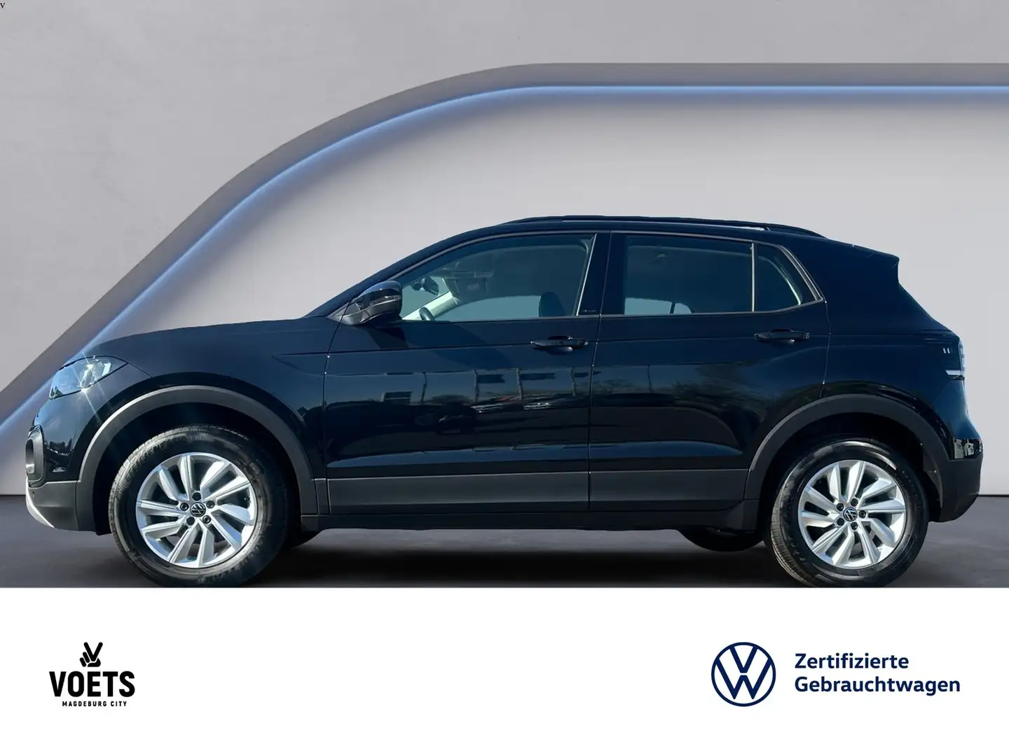Volkswagen T-Cross 1,0 TSI Life ACC+KLIMA+DIGICOCKPIT Noir - 2