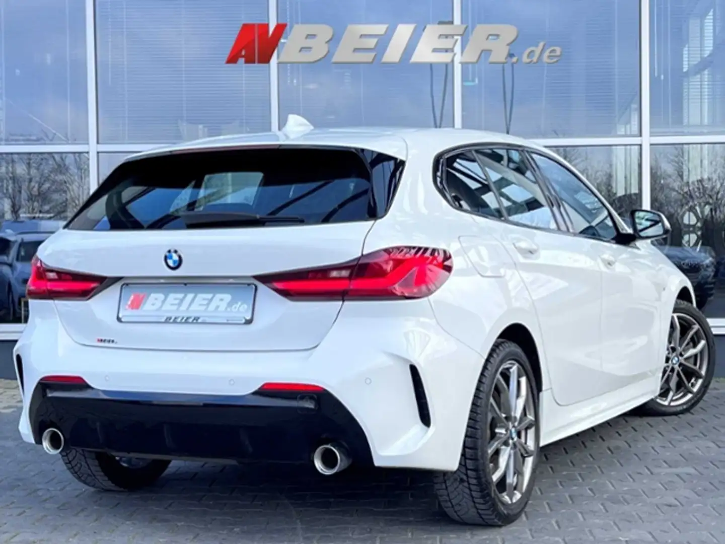 BMW 120 d M Sport LED HiFi Navi el.Heckk. beheizt.Lenkrad Blanco - 2
