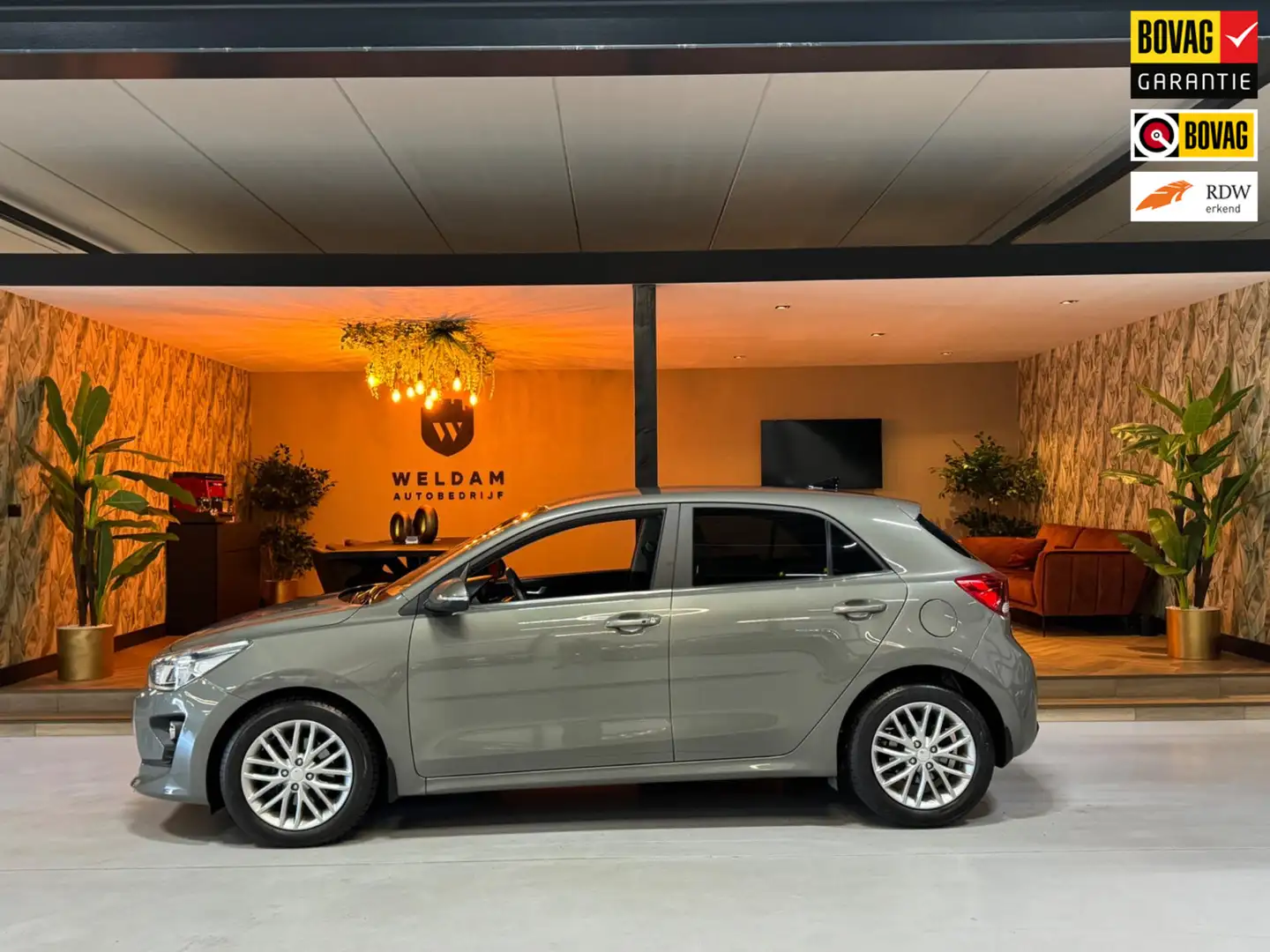 Kia Rio 1.0 T-GDi MHEV DynamicPlusLine Garantie Camera Car Gris - 1