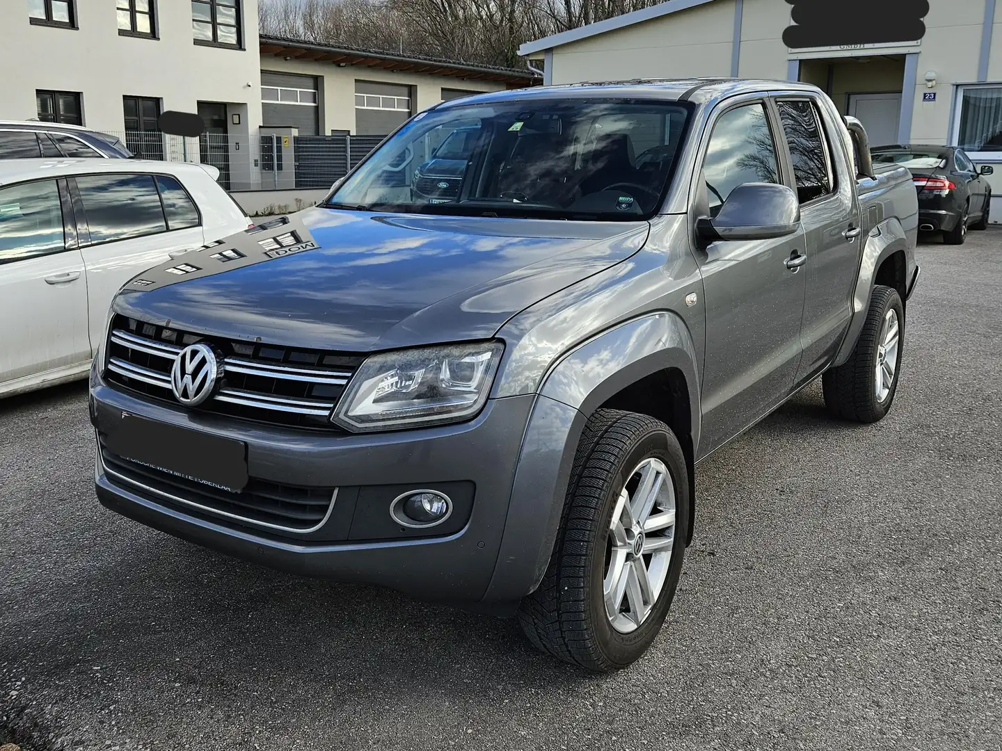 Volkswagen Amarok DC Highline TDI 4x4 permanent Grau - 1