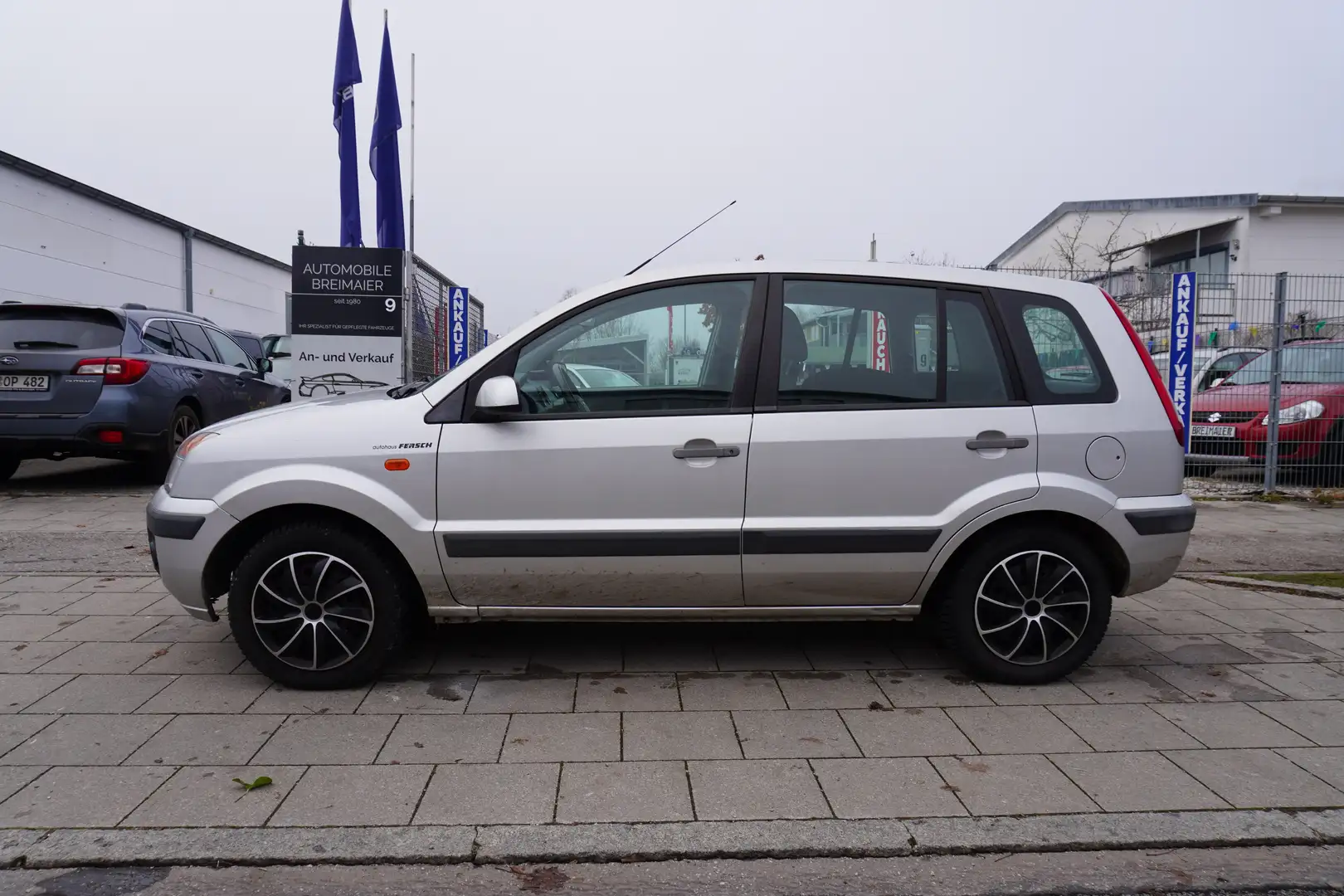 Ford Fusion STYLE*TÜV+SERVICE NEU*8-FACH BEREIFT*KLIMA* Silber - 2