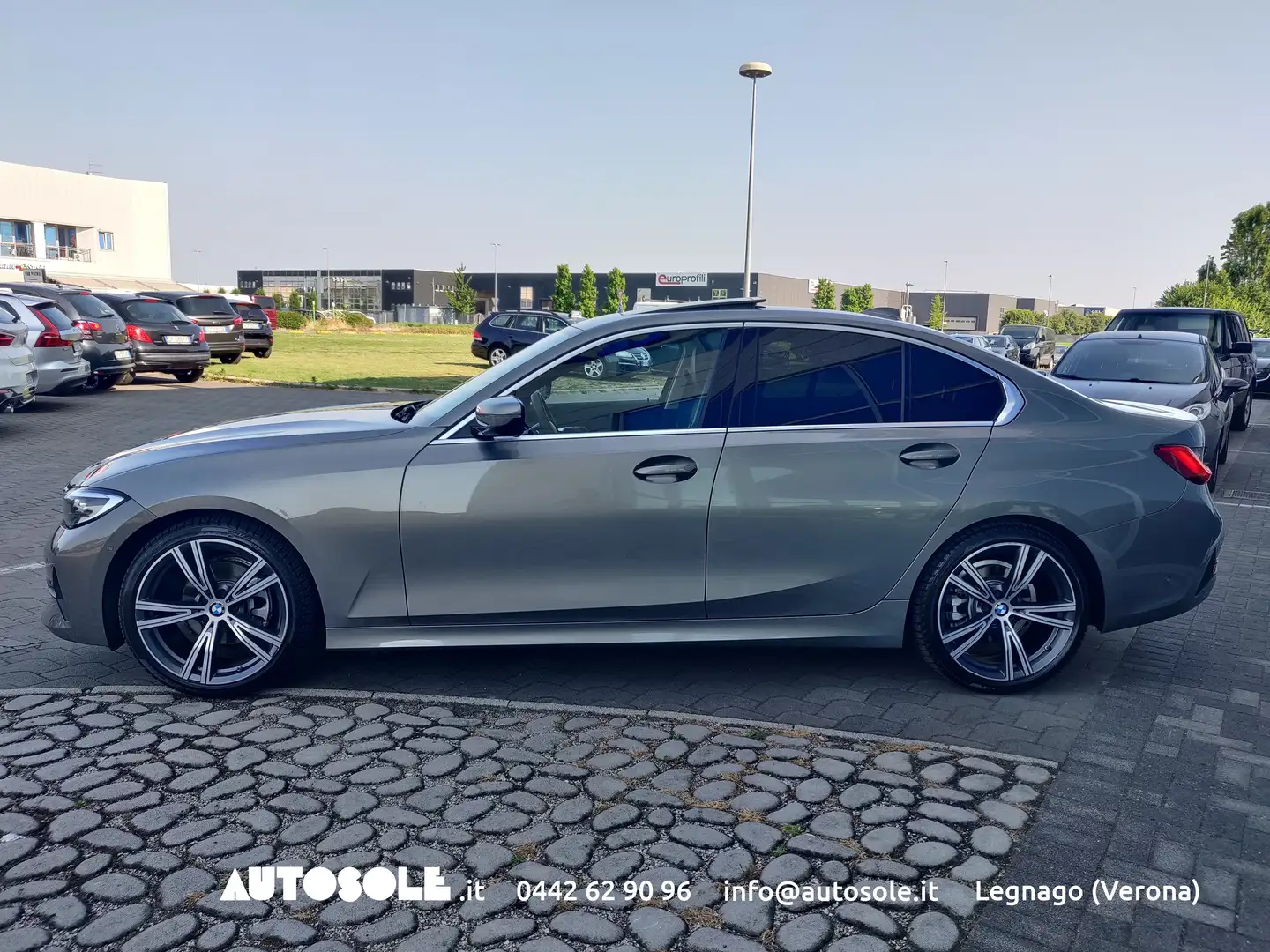 BMW 320 320D MH48V Xdrive Business Advantage Automatica Grigio - 2