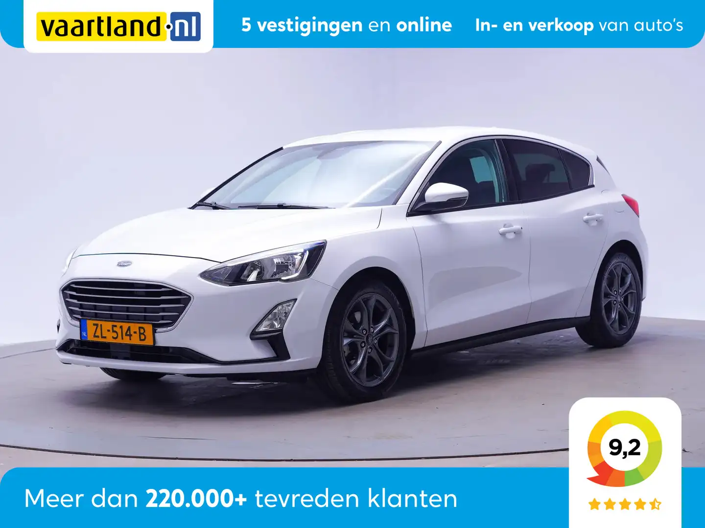 Ford Focus 1.0 EcoBoost Trend Business [ Navigatie Parkeersen Weiß - 1