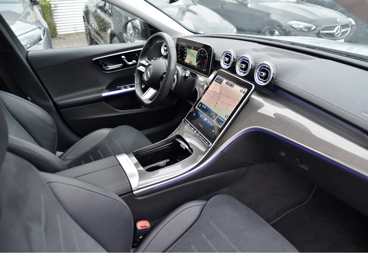 Mercedes-Benz C 300 d EDITION AMG-Line Adv+ (PSD Night Distron Argent - 2