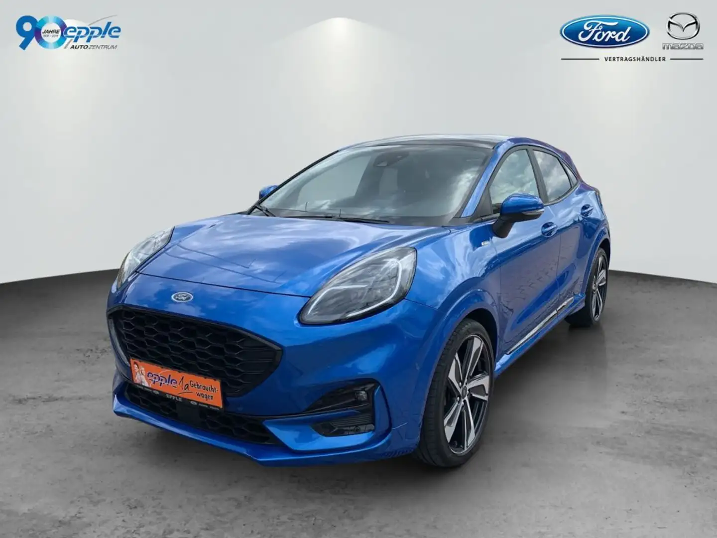 Ford Puma 1.0 EcoBoost Hybrid ST-LINE X Blau - 1