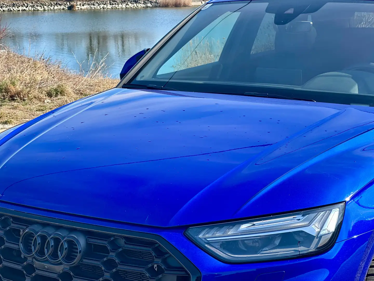 Audi Q5 Q5 50 TFSI e PHEV quattro S-line S-line Blau - 1