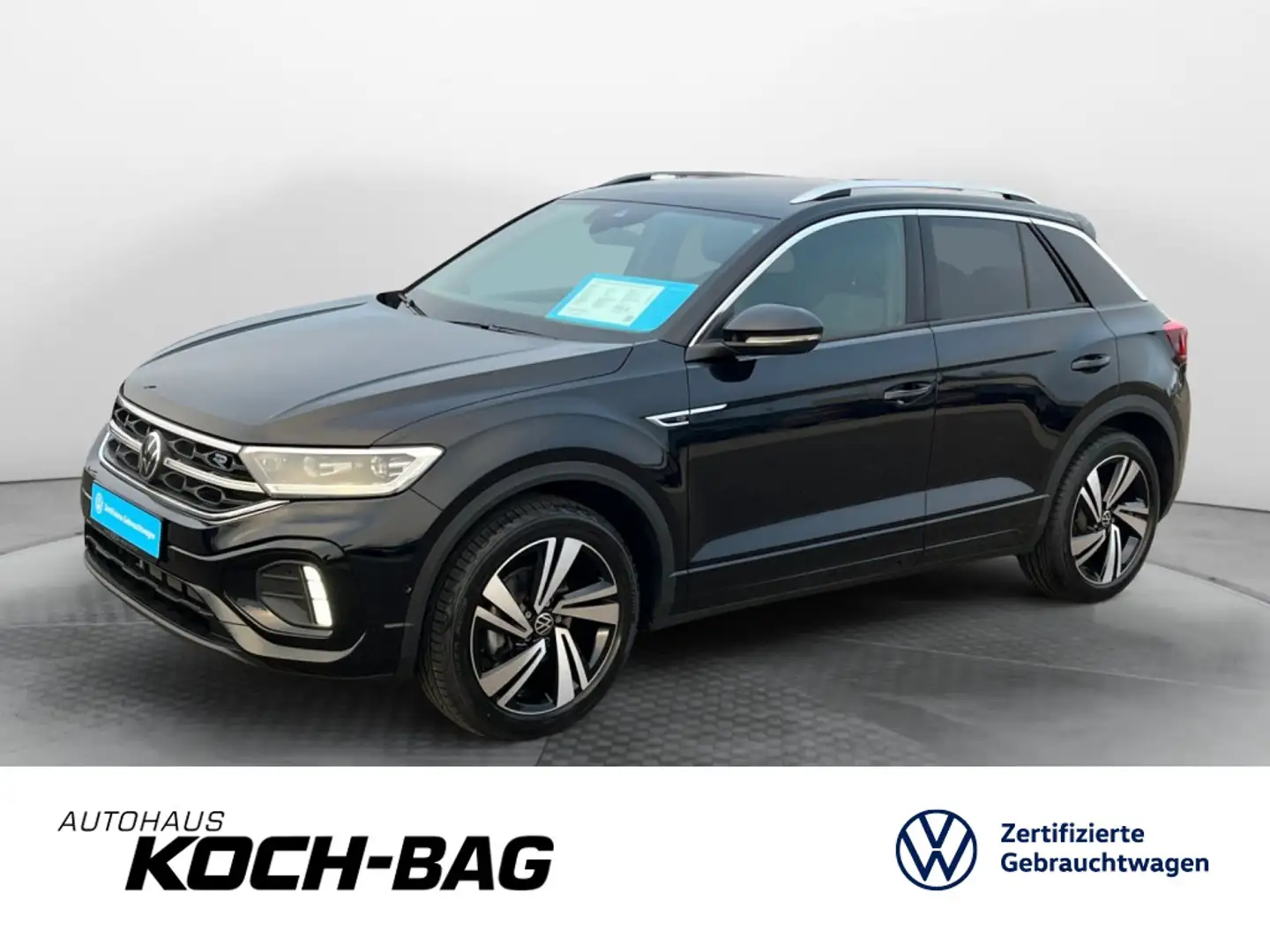 Volkswagen T-Roc 1.5TSI R-Line DSG AHK LED Navi Kamera Schwarz - 1