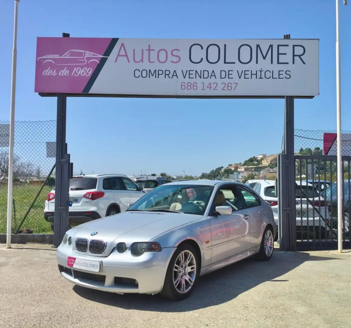 BMW 320 td Compact Gris - 2