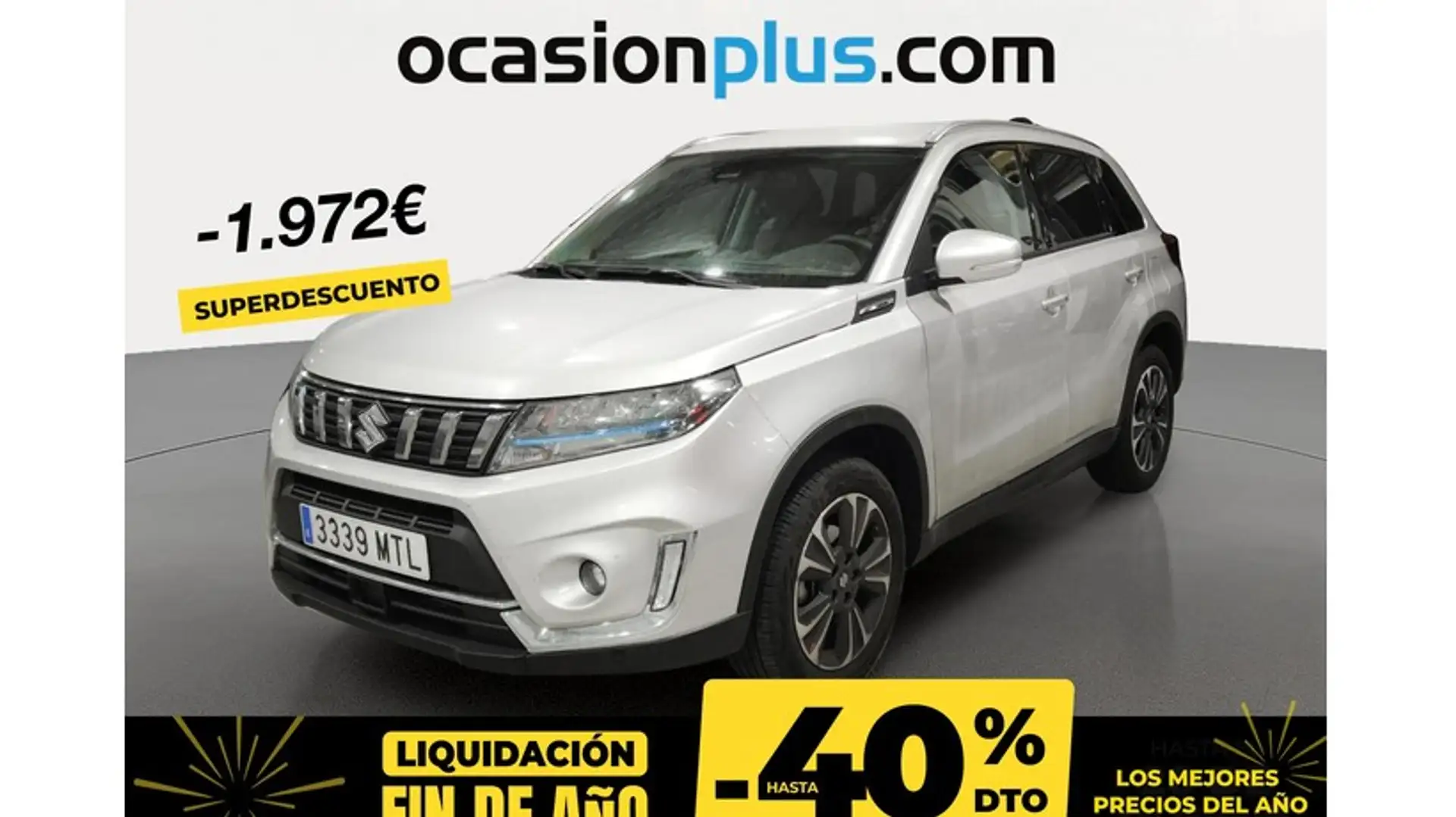 Suzuki Vitara 1.4T GLX Mild Hybrid Plateado - 1