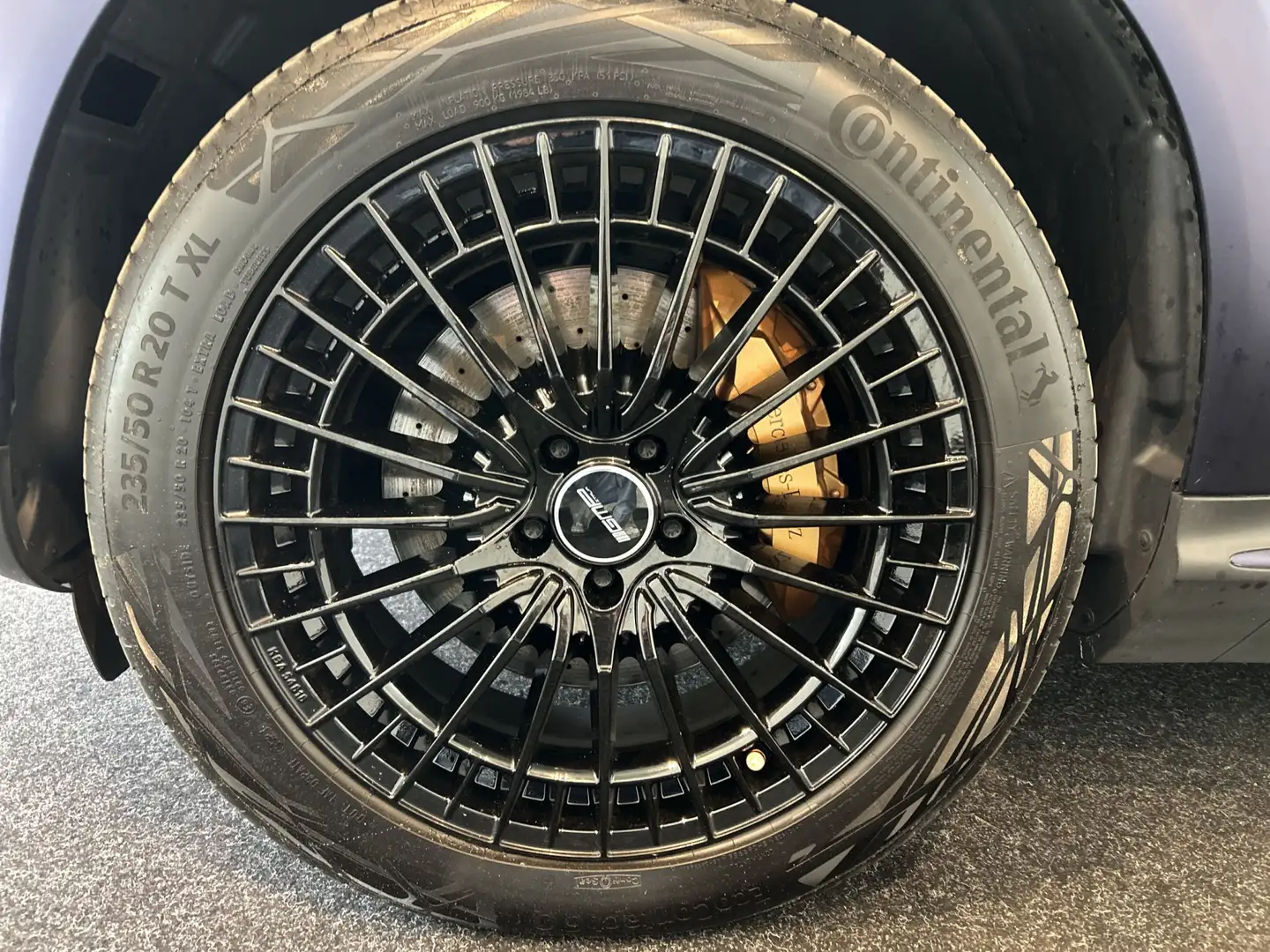 Mercedes-Benz EQC 400 4MATIC Premium 80 kWh SOH 96,6% | wrap mat blauw | Blau - 2