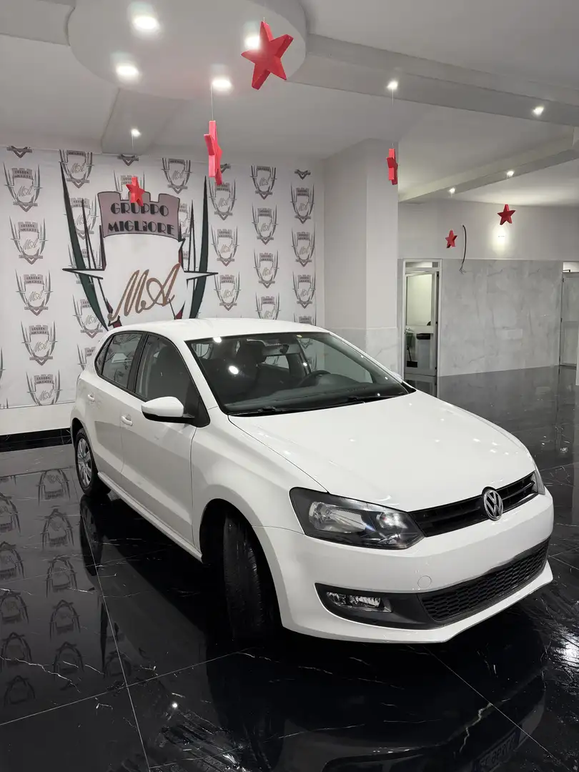 Volkswagen Polo Polo V 2012 5p 1.2 tdi Trendline Bianco - 2