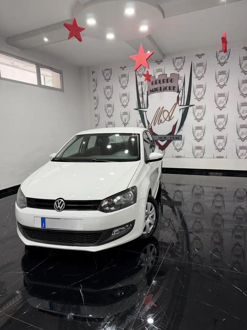 Volkswagen Polo Polo V 2012 5p 1.2 tdi Trendline Bianco - 1