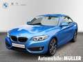 BMW 225 d Coupe Sport Line AHK+EL.AUSSENSPIEGEL+NAVI+LED+M Blau - thumbnail 1