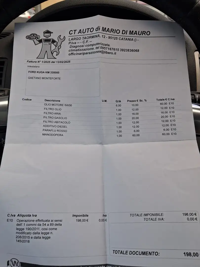 Ford Kuga 2.0 tdci Titanium 4wd 163cv auto - 2