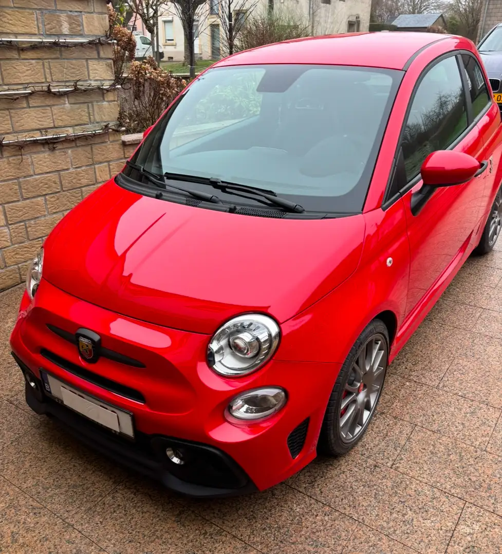 Abarth 595 Competizione 1980Km!!! Full Options, Automatique Rood - 1