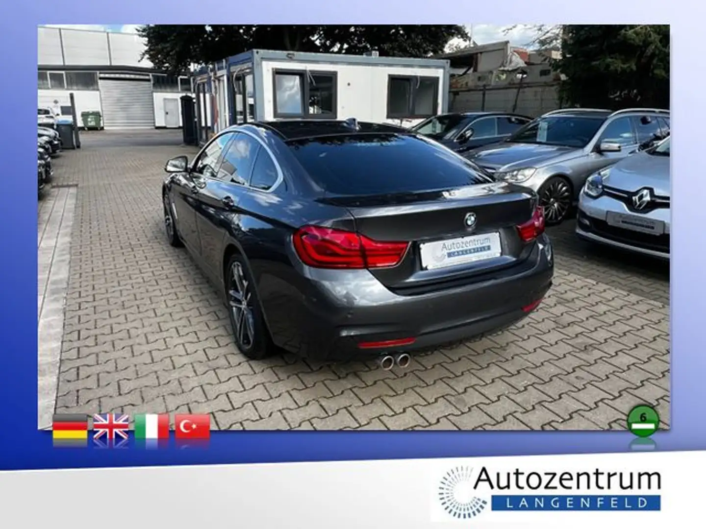 BMW 420 Gran Coupe M Sportpaket LCI *HUD*LED*SD* Gris - 2
