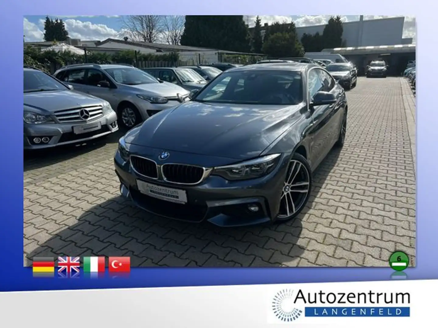 BMW 420 Gran Coupe M Sportpaket LCI *HUD*LED*SD* Grau - 1