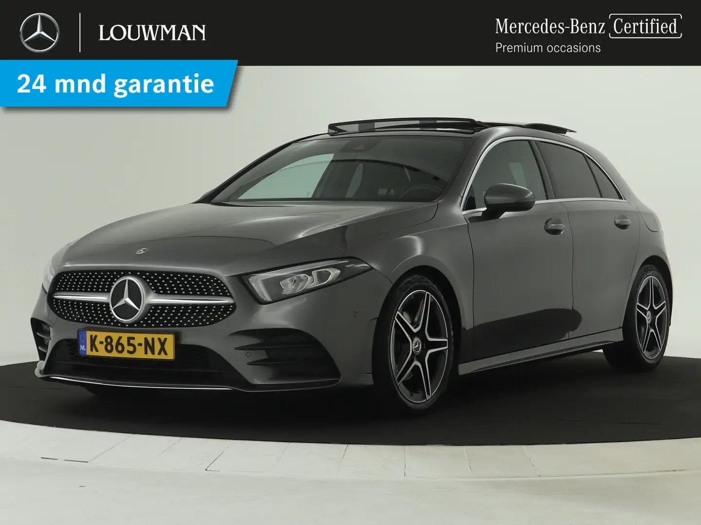 Mercedes-Benz A 180 Business Solution AMG | Panoramadak | 5 spaaks lic Gris - 1