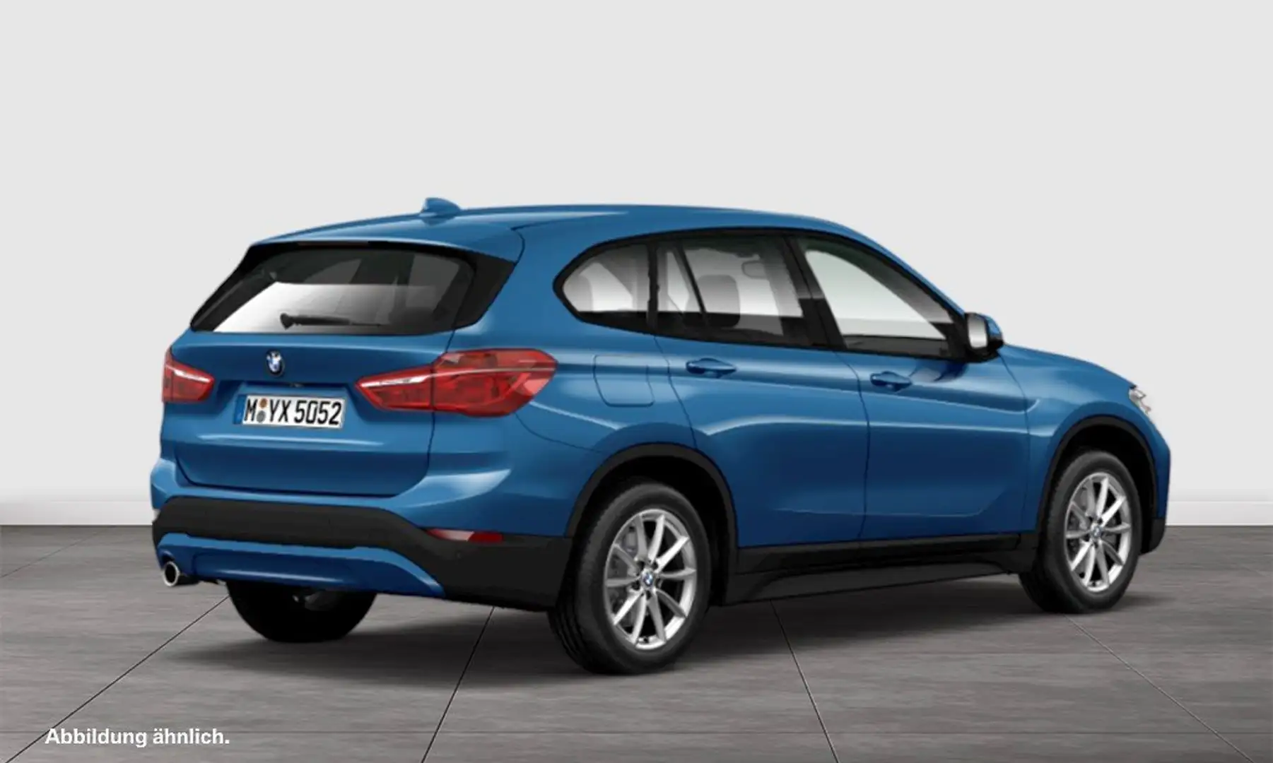 BMW X1 sDrive18i RFK NAVI PDC V+H DAB Parkass. LM Blau - 2