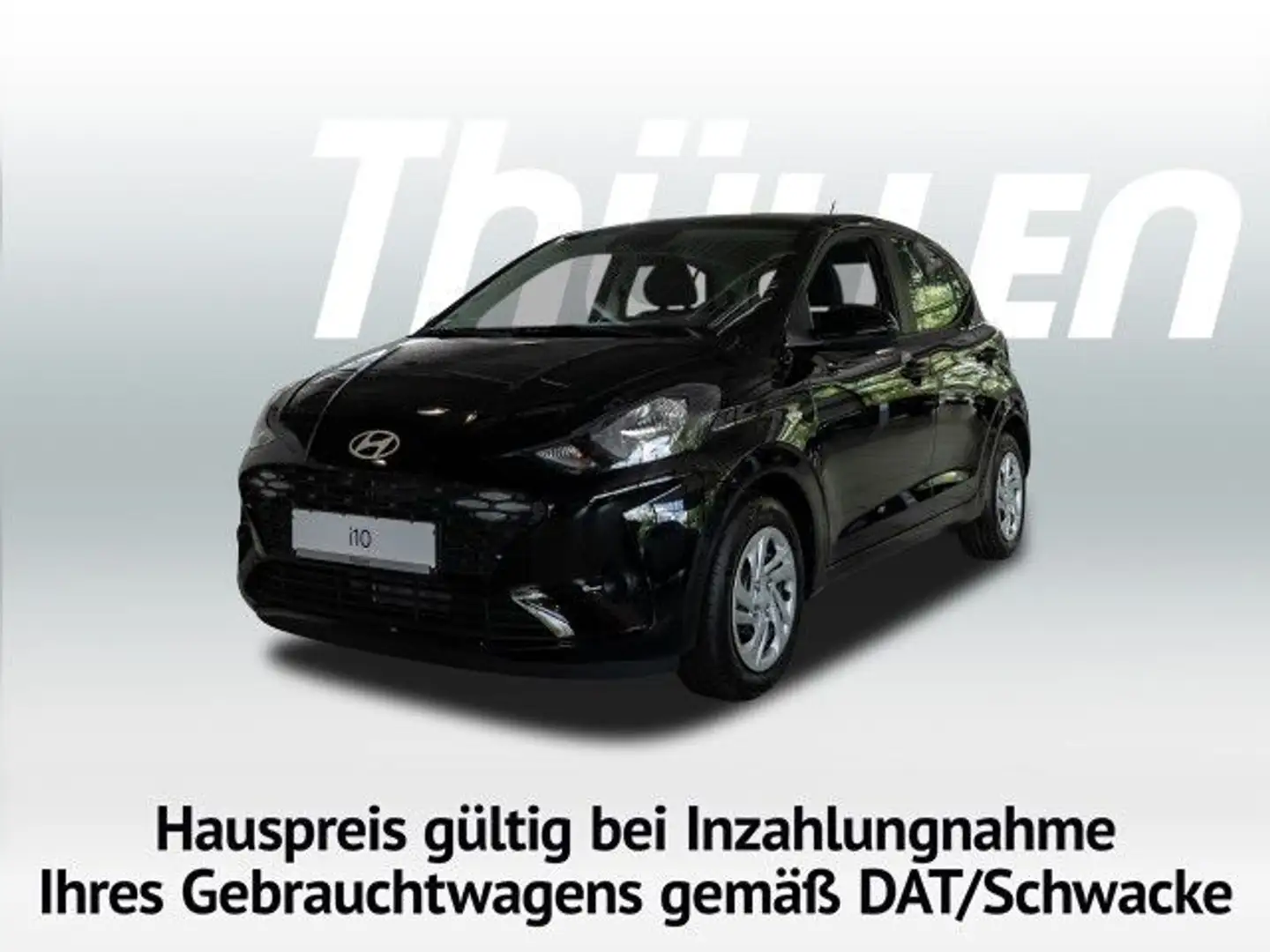Hyundai i10 FL 1.0 GDi 5-MT 2WD Select Bluetooth Navi Schwarz - 1