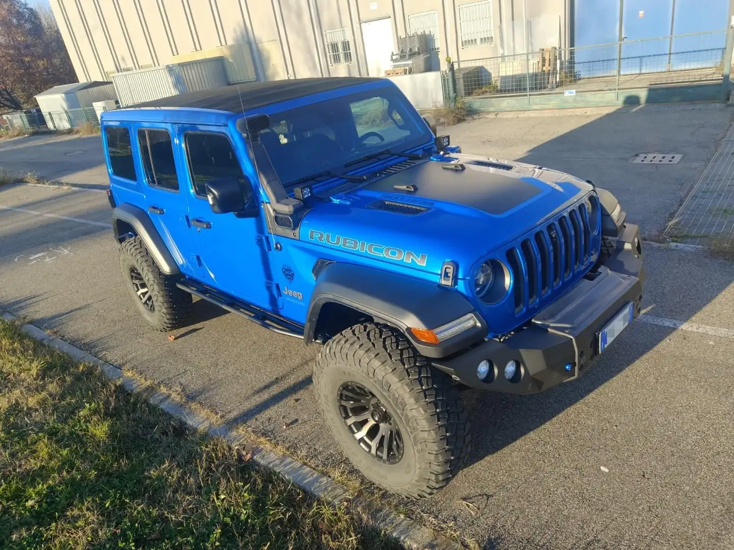 Jeep Wrangler Unlimited 2.0 turbo Rubicon 4xe Bleu - 2