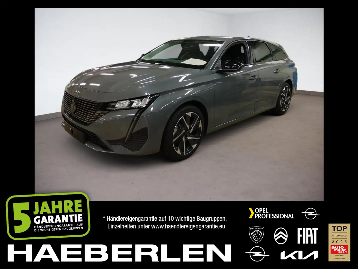 Peugeot 308 1.2 PureTech 130 SW Allure LED+Navi+SHZ+Kam. Grau - 1