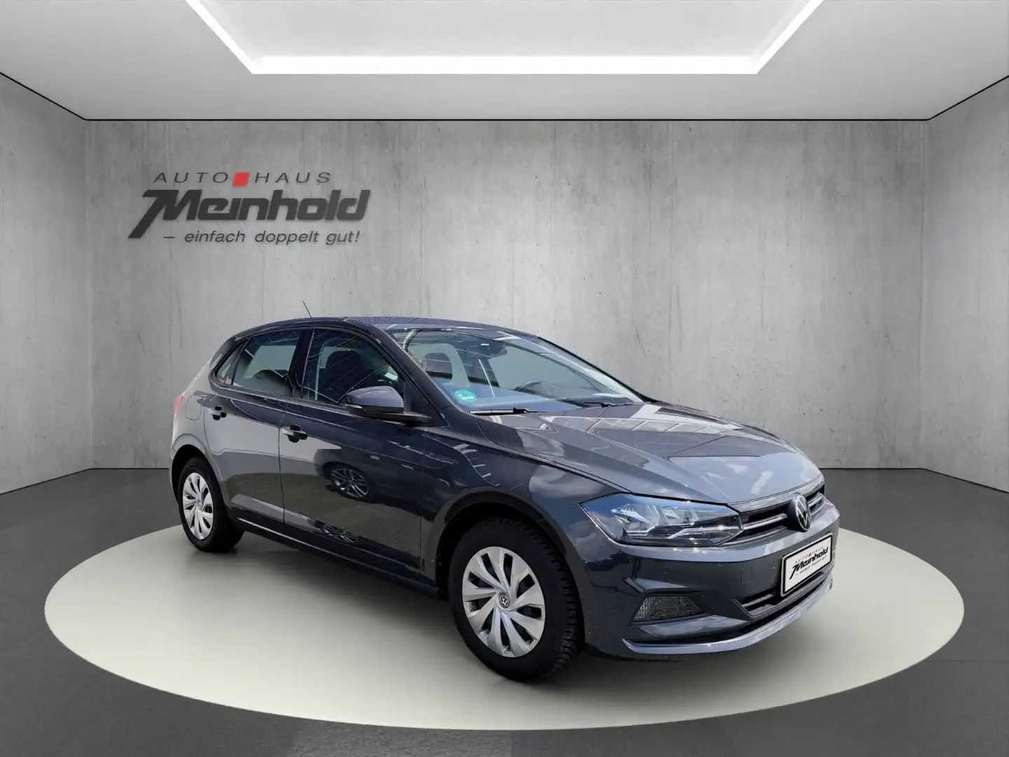Volkswagen Polo 1.0 Comfortline, AHK abnehmbar, EPH, Klima Gris - 2