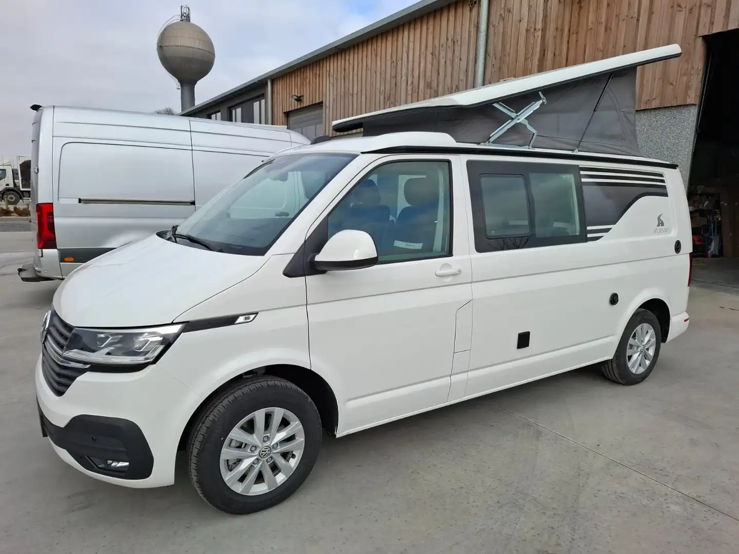 Volkswagen T6.1 Transporter 2.0 TDi SCR 4Mo BMT Comfortl. DSG(EU6d) Weiß - 1