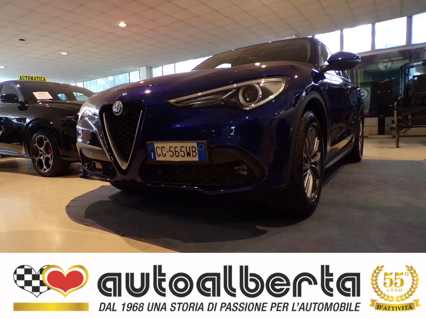 Alfa Romeo Stelvio Q4 2.2 Td Business 190cv automatica Blau - 2