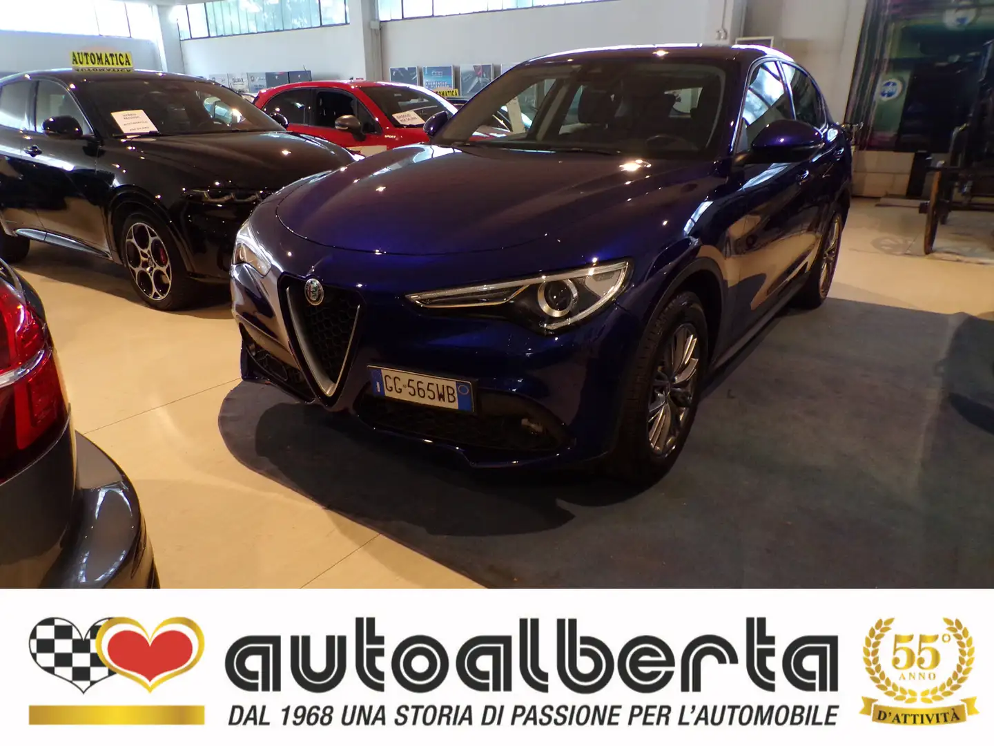Alfa Romeo Stelvio Q4 2.2 Td Business 190cv automatica Blau - 1