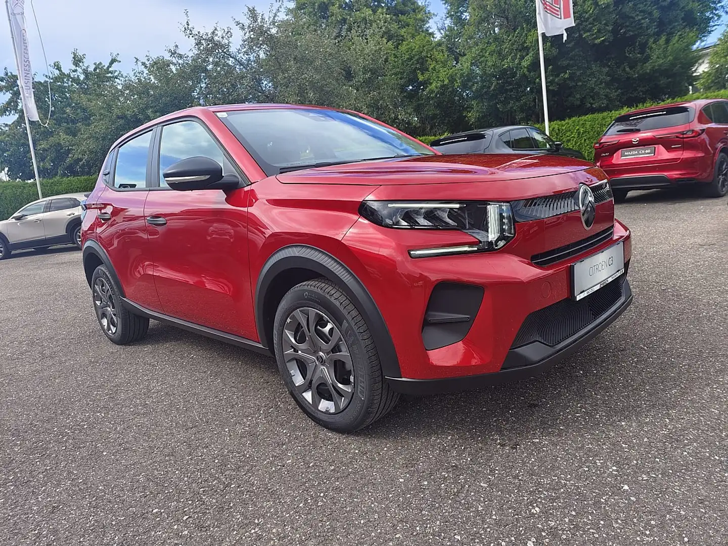 Citroen C3 PureTech 100 S&S 6-Gang-Manuell YOU Rot - 1