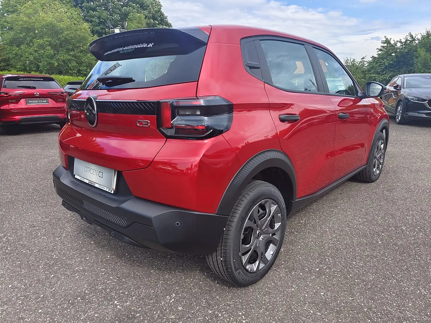 Citroen C3 PureTech 100 S&S 6-Gang-Manuell YOU Rot - 2