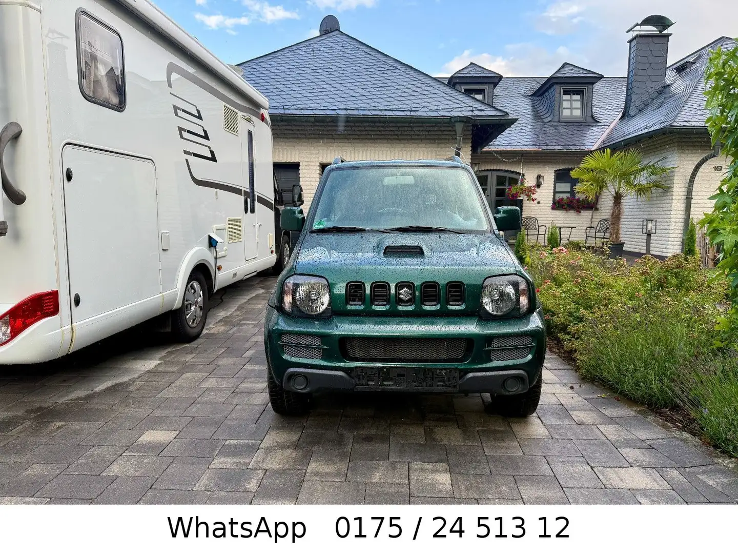 Suzuki Jimny Bestzustand Klima Zv mit Funk AHK Grün - 1