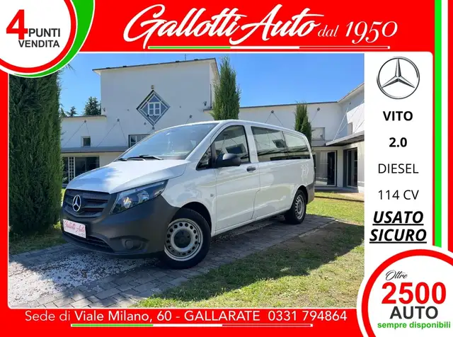 Mercedes-Benz Vito Long 9posti cdi 114cv auto  - SENZA VINCOLI DI FI