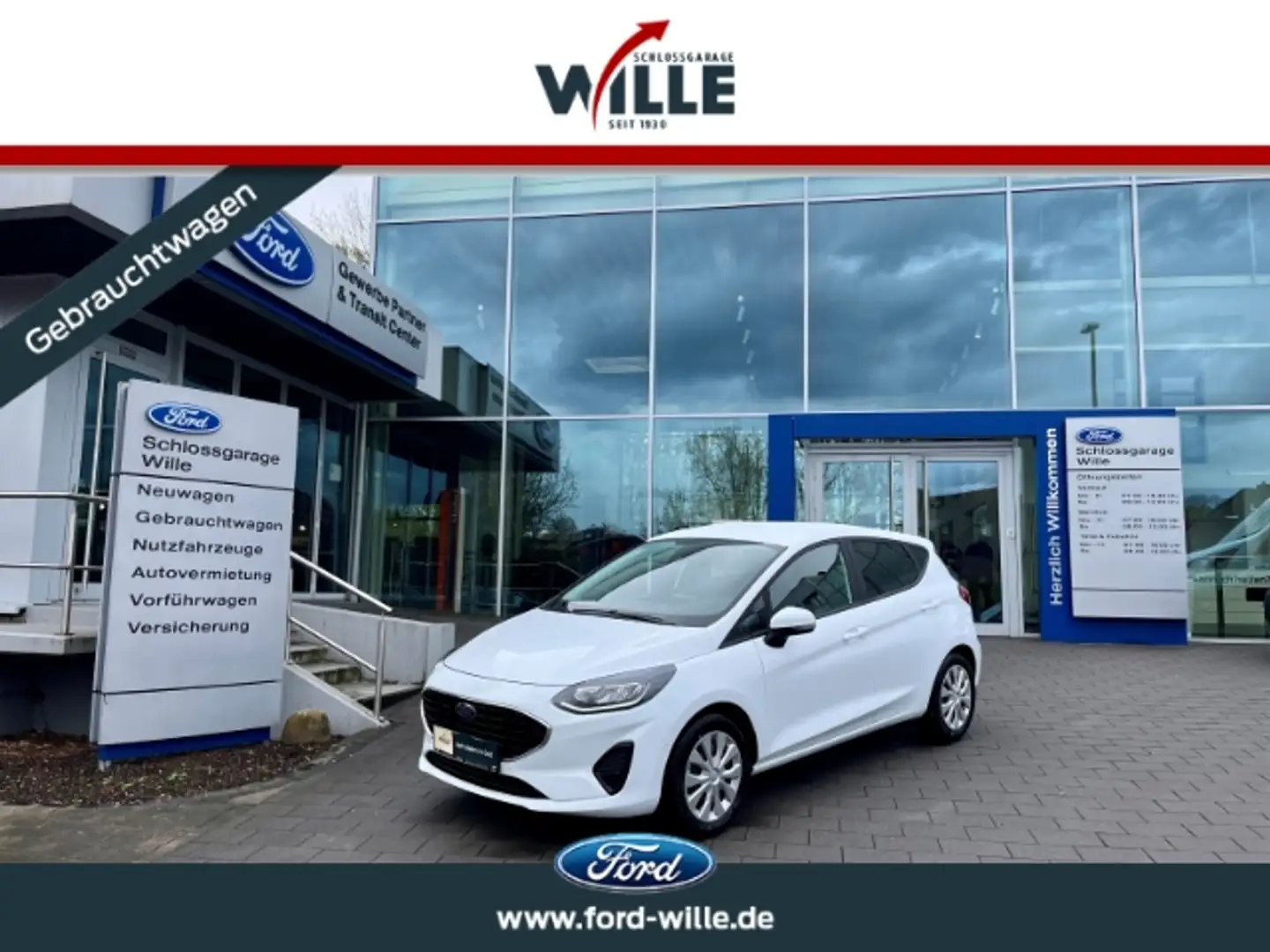 Ford Fiesta Cool+Connect Easy-Parking + Winter-Paket ! Blanc - 1